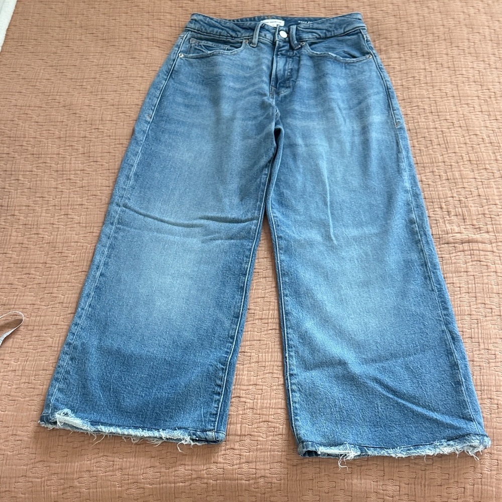 Good American wide leg Jean